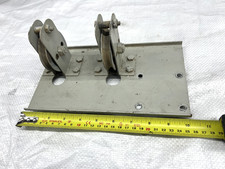 Theatre curtain sash rope Tab track twin head pulley Furse