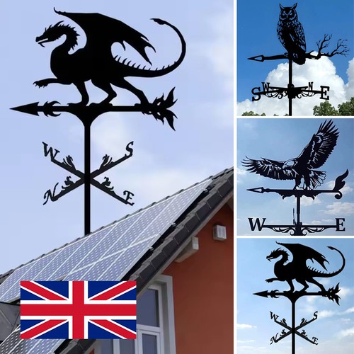 Black metal weather vane wind - weather,