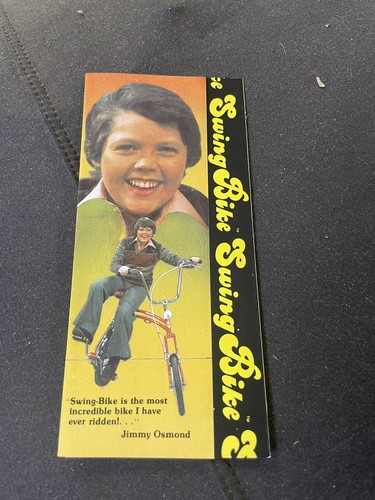 Vintage swing bike - bike, brochure