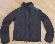 Superdry Arctic The Windcheater Coat Jacket MT2449 Black Size M