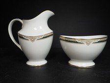 Royal Doulton Bone China Forsyth Milk Jug & Open Sugar Bowl