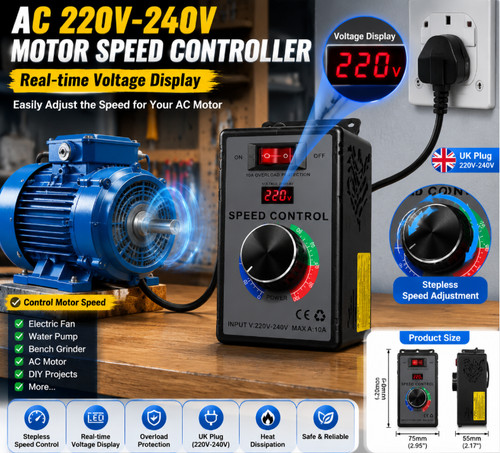 220v 240v motor speed - motor,