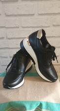 Moda In Pelle 'Bonnia' Black Porvair Trainers