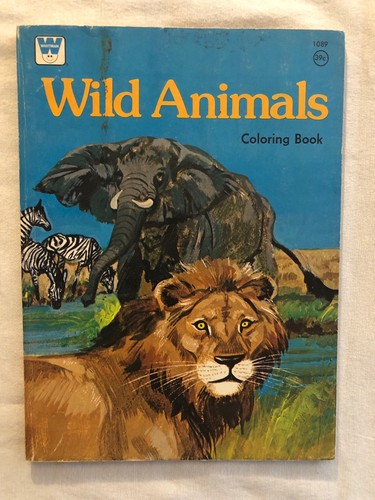 Vtg 1975 whitman wild animals - 1975,