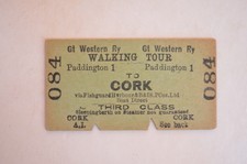 Railway ticket gwr - railway,
