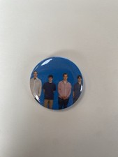 Weezer Blue Album Badge Pin
