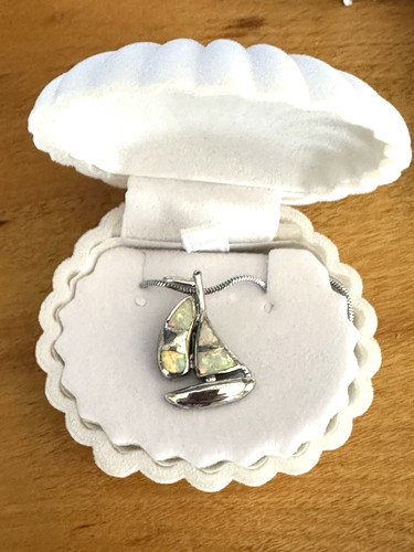 Sail boat white - boat,