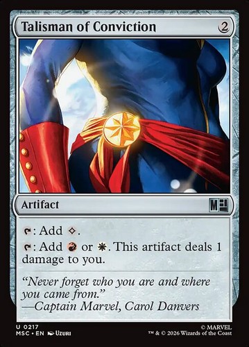 Mtg talisman conviction - of, ~
