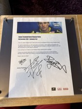 James Toseland Signed