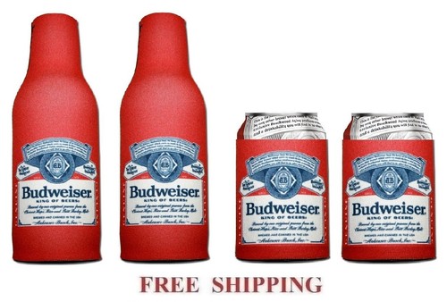 Budweiser beer bottle koozie - 2,