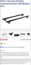 Cruz Roof Bars