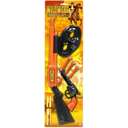 Wild west cowboy gun playset - west,