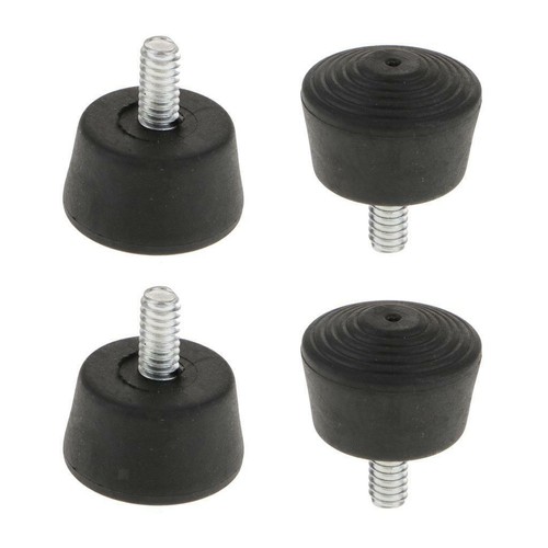 Tripod rubber feet 4 - feet, 1/4"