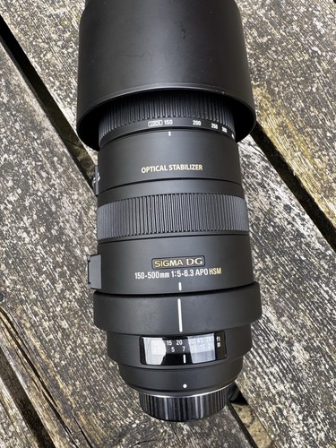 Sigma 150 500mm 3 - f/5-6.3, apo