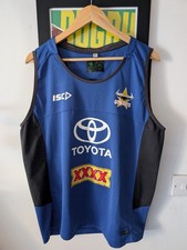 ISC Cowboys NRL Men’s Vest Singlet Top Size XL Great Condition