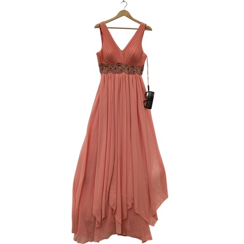 Pia michi pink maxi dress - michi,