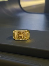 Rolex Gold Style Ring Size 9