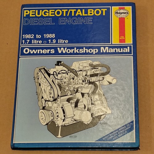 Haynes peugeot talbot diesel - haynes, peugeot/talbot