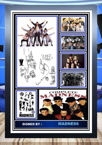 Madness 80s group - 80s, signed