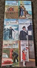 6 Vintage Ladybird People At