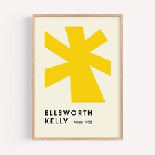 Ellsworth Kelly Yellow Aloe