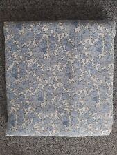 NEW Ladies Unstitched 3pc Asian Suit Shalwar Kameez Blue Floral Design