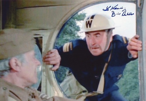 Bill pertwee signed 12x8 photo - bill,