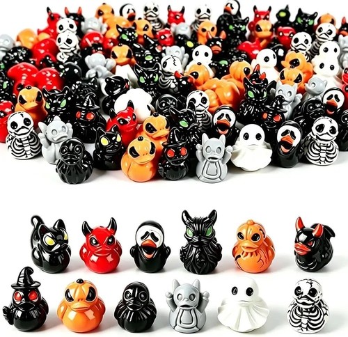 Mini ducks devil ghost - ducks, (devil,