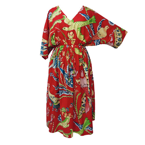 Cotton printed maxi - cotton,