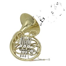 4 Key Double Row French Horn