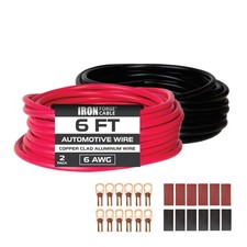 6 Gauge Wire - 2 Pack 6ft