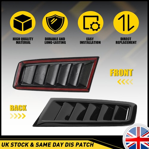Gloss black hood vent - gloss, max