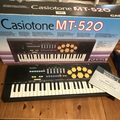 Casio casiotone 520 - casio, mt-520