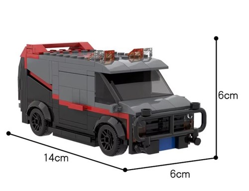 Gmc the team van moc - gmc,