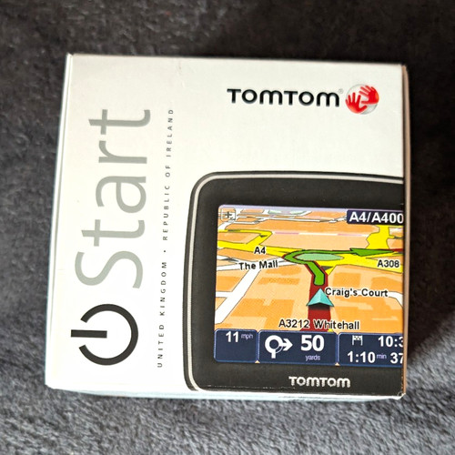 Tomtom start sat nav - sat, red
