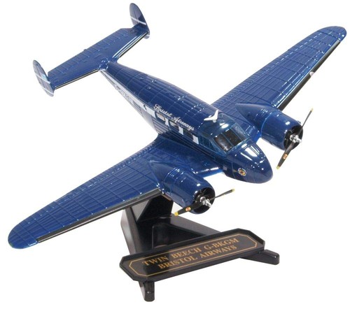Oxford diecast twin beech - diecast,