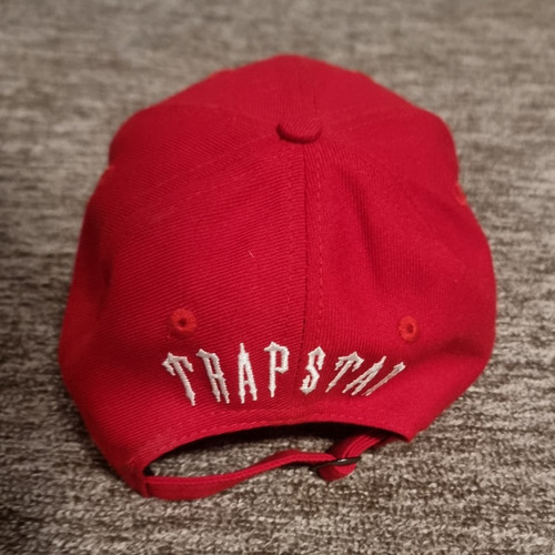 Trapstar red cotton canvas - red,
