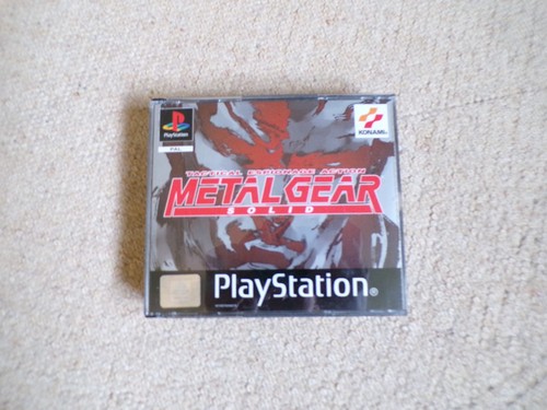 Metal gear solid ps1 pal - gear,