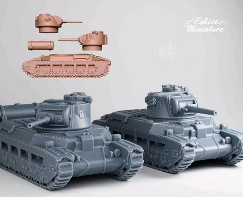 Ww2 british matilda ii - 1:72,