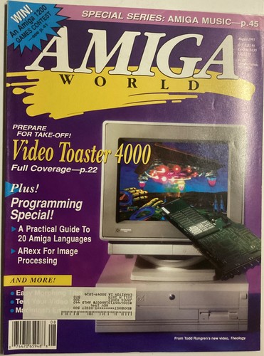Amiga world magazine august - world,
