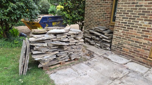 York stone reclaimed - reclaimed, paving