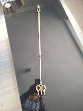 Exmoor Pixie Brass Extending Toasting Fork - 3 Section Extender 15" - 28" 