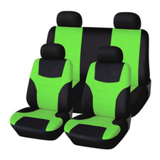 Green Seat Covers Protectors Universal Washable Full Set For Car Truck Suv Van