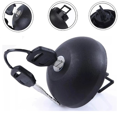 Fuel tank cap with keys - , for