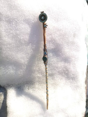 Handmade magic wand - handmade, wood
