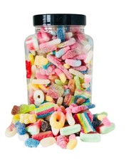 1.5kg Fizzy Mix Retro Sweet Gift Jar - FAST & FREE DELIVERY 🚚