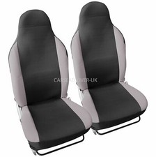 For MG Luxury GREY RACING CAR SEAT COVERS Protectors MGB MGF TF XS ZR ZT ZS 3