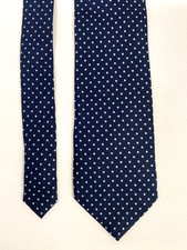 Frangi Silk Tie Navy Blue