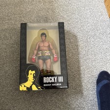 Rocky 3 Rocky Balboa Action Figure Boxed Original New NECA Black Shorts