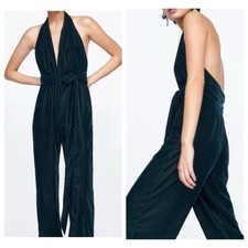 NWT ZARA WOMEN VELVET LOOK